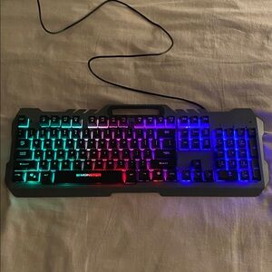 New LED gaming keyboard